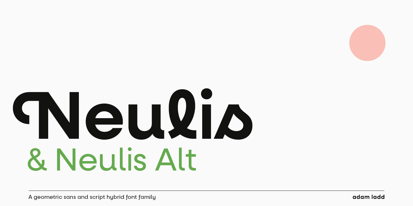 Przykład czcionki Neulis Alt SemiBold Italic